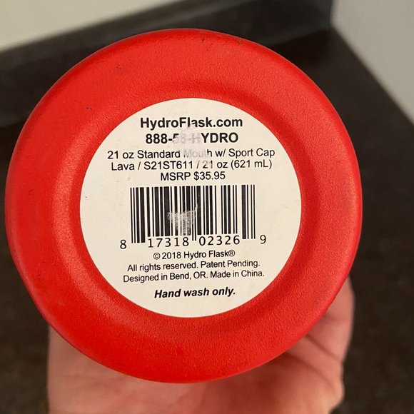 Hydro Flask 21 oz. Standard Bottle w/ Sport Cap - Picture 7 of 7